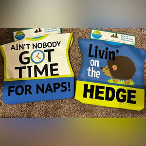 2 NWT Baby Bibs